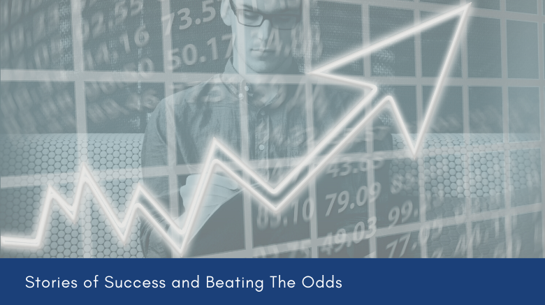 image of a success charge and stories of overcoming