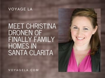 image of Christina Dronen of Finally Family Homes in article for Voyage LA
