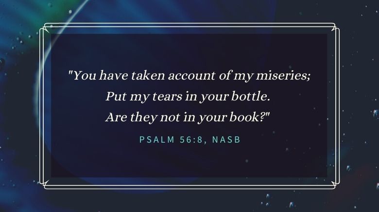 God Cares Bible Verse Psalm 56