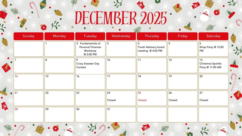 December calendar